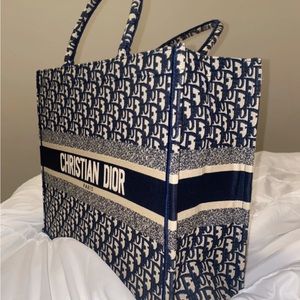 Dior book tote large